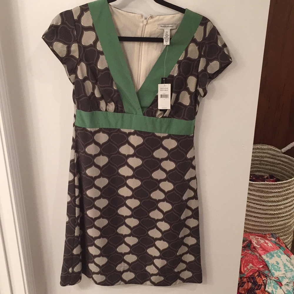 Banana Republic silk dress new with tag